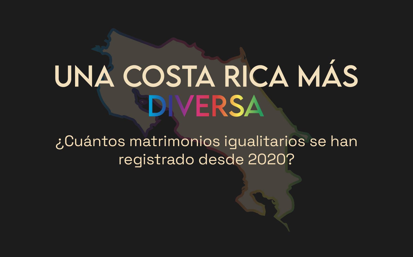 Tres años del matrimonio igualitario en Costa Rica cuántos se han