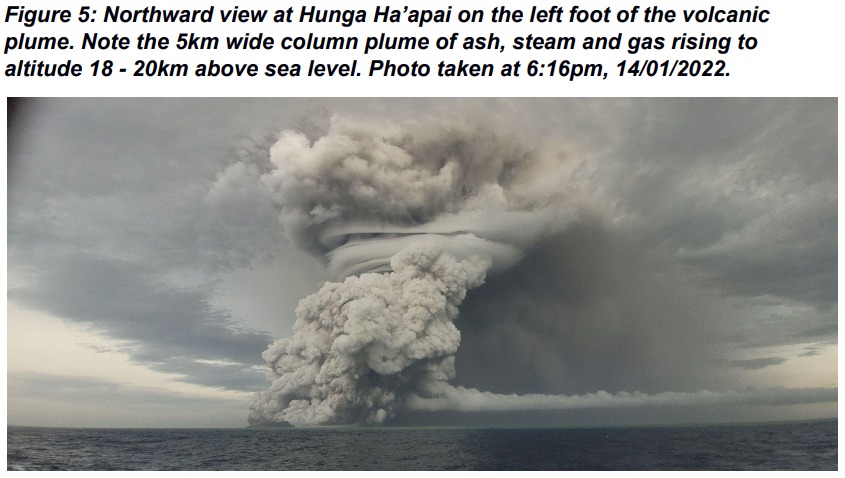 Erupción de volcán