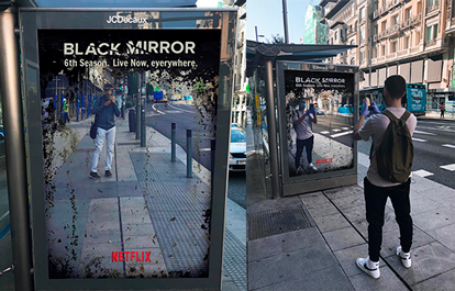 Sexta temporada de la serie "Black Mirror" está en vivo en este momento,  dice anuncio en Madrid