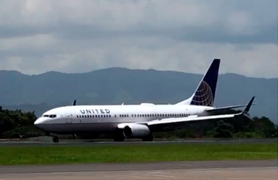 Dirección General de Migración y Extranjería,United Airlines,Estados Unidos,Covid-19,Coronavirus,Costa Rica,Aeropuerto Internacional Juan Santamaría