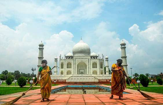 Taj Mahal,covid-19,coronavirus,India
