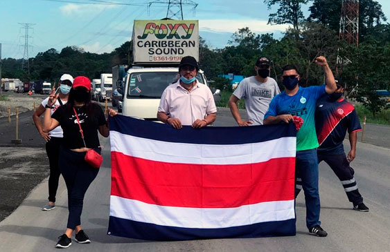 Bloqueos,Movimiento Rescate Nacional,Ministerio de Seguridad Pública,Protestas,Gobierno de la República,Fondo Monetario Internacional