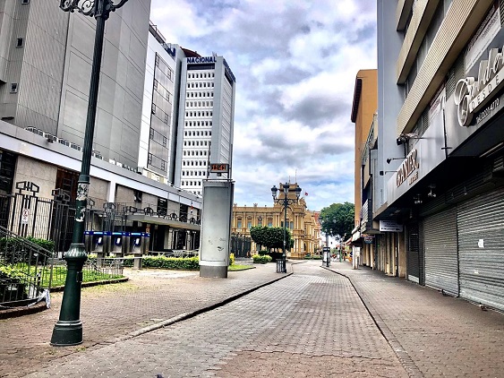 San José en un viernes santo de confinamiento