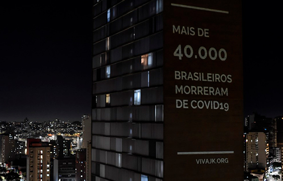 Brasil supera los 40 mil muertos y 800 mil contagios por coronavirus