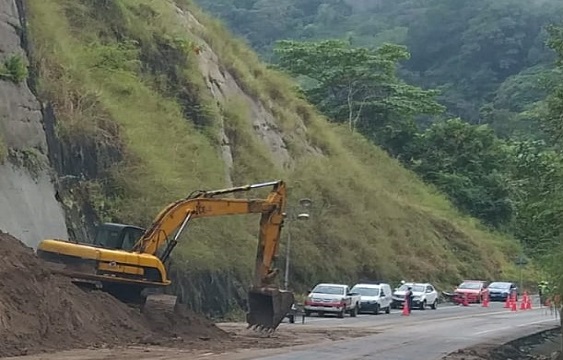 derrumbe,ruta 27,Globalvía,carretera,Noticias,Costa Rica