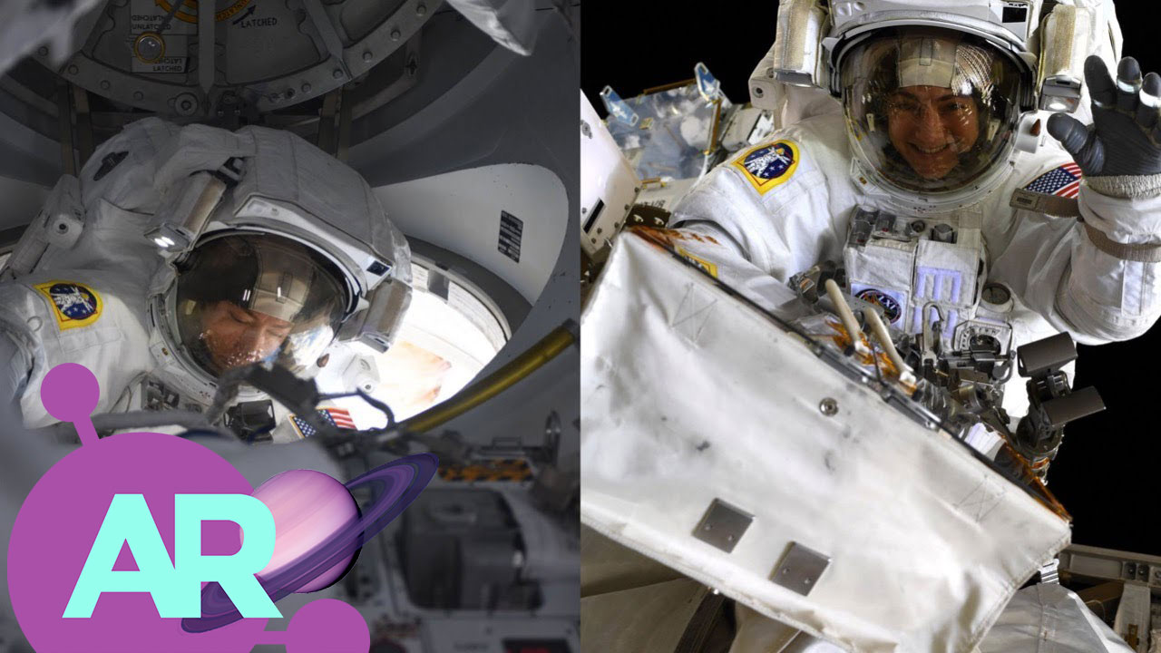 Mujeres realizan primera caminata espacial de 2020