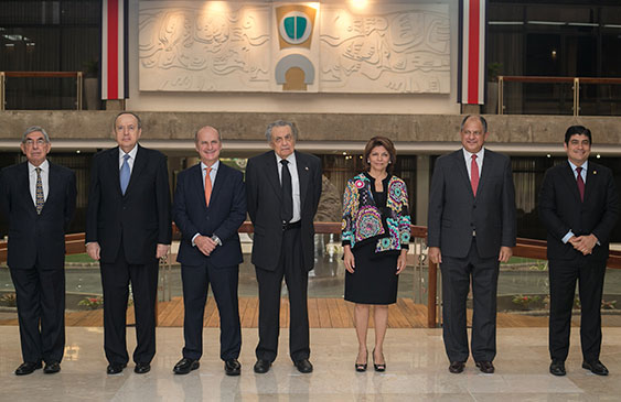 Luis Guillermo Solís,Laura Chinchilla,Óscar Arias,Abel Pacheco,Miguel Ángel Rodríguez,Rafael Ángel Calderón,Carlos Alvarado,Gobierno de la República