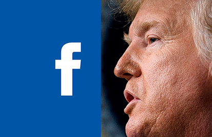 Facebook retira publicidad de Trump que incluía símbolo nazi