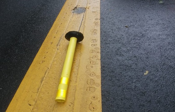 Postes abatibles,MOPT,Daños,Ruta 32,Noticias,Costa Rica