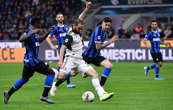 juventus,inter de milán,coronavirus