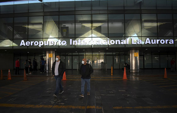 covid-19,coronavirus,viajes,vuelos,frontera,Guatemala