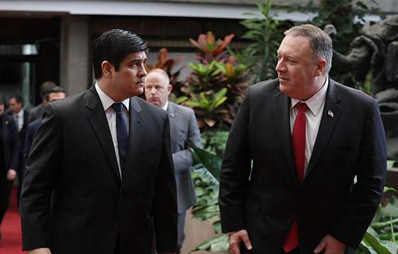 Carlos Alvarado,mike pompeo,Estados Unidos,Nicaragua,Daniel Ortega