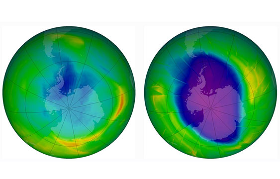 capa de ozono,ozono,crisis climática,ONU,cambio climático,emisiones