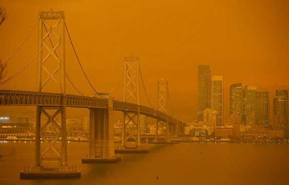 San Francisco,Incendios forestales