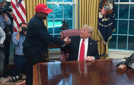 Donald Trump,Kanye West