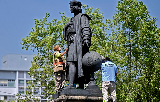 México,Estatua,Cristobal Colon,noticias,internacionales,indígena