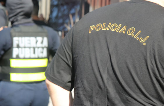 Banano,Organismo de Investigación Judicial,Fuerza Pública