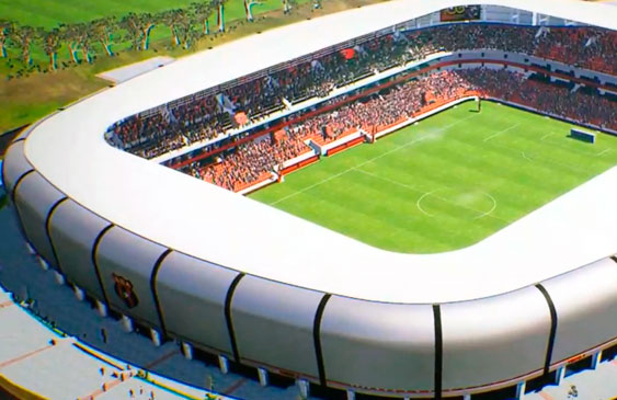 LDA,Alajuelense,construcción,estadio,Costa Rica