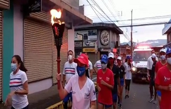 MEP,Recorrido,Antorcha,Independencia,Noticias,Costa Rica,bicentenario