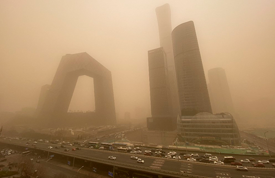 China,Pekín,tormenta,arena,mayor,noticias,internacionales