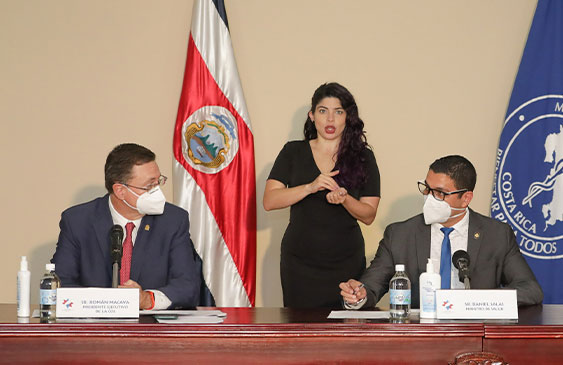 Caja Costarricense de Seguro Social,Ministerio de Salud,Daniel Salas,Román Macaya,Elecciones 2022,Presidencia de la República,Carlos Alvarado,Tribunal Supremo de Elecciones,Partido Acción Ciudadana