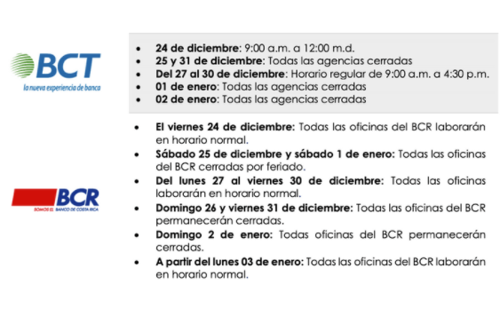 horarios