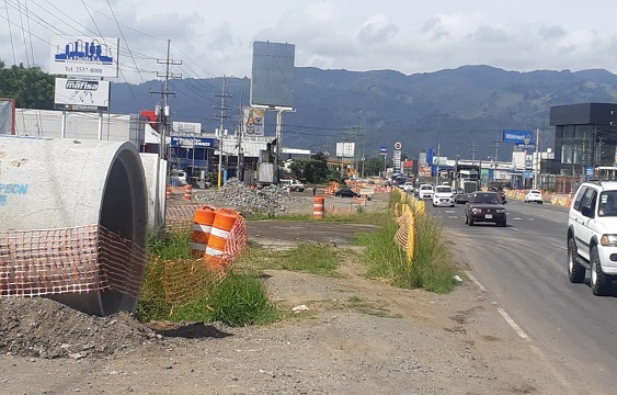 Obras,H. Solís,Taras,La Lima,Cartago,MOPT,Noticias,Costa Rica