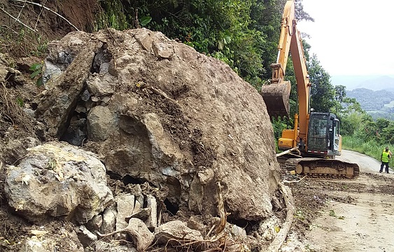 Derrumbe,Ruta 10,Turrialba,MOPT,Noticias,Costa Rica