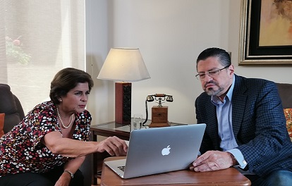 rodrigo chaves,pilar cisneros,arnoldo andré,jack loeb,progreso social democrático,psd,elecciones,campaña electoral,madison,denuncia,demanda,gobierno,asamblea legislativa