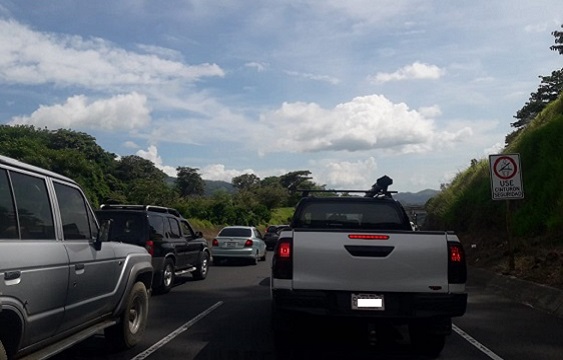 Ruta 27,Presas,Carril Reversible,Vacacionistas,Policía de Tránsito,Noticias,Costa Rica