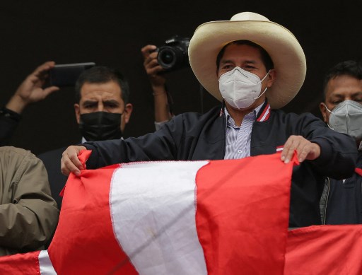 Pedro Castillo,Perú,Keiko Fujimori