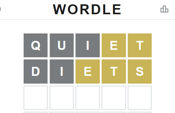 Wordle,pasatiempo,aplicación