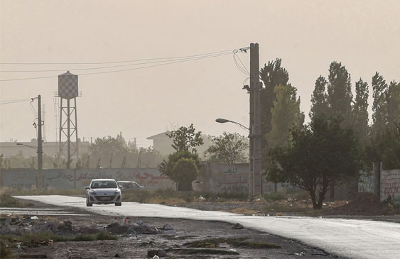 tormenta de arena,Irán,polvo