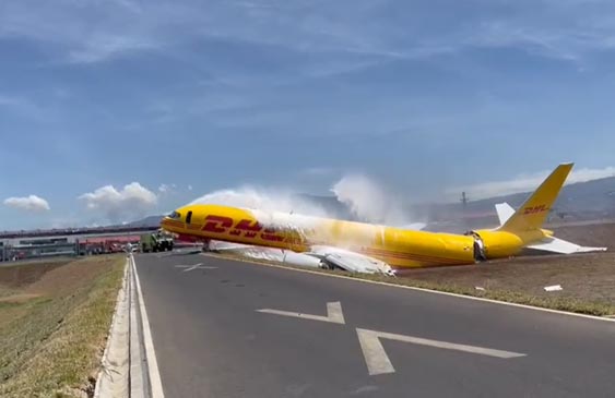 DHL,Aviación Civil,accidente,Aeropuerto