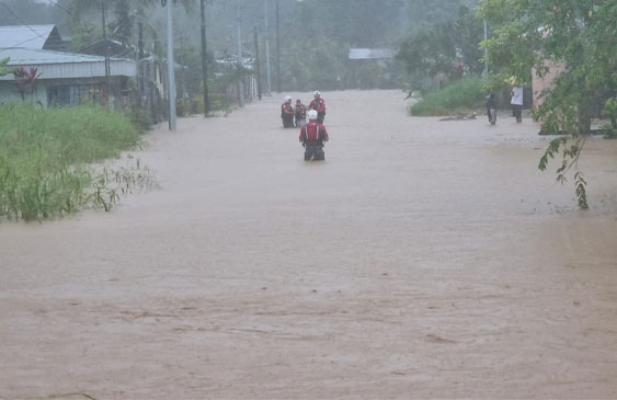 Inundaciones,tormenta tropical Julia,Golfito,Zona Sur