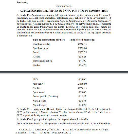 aumento