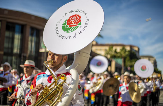 Desfile de las Rosas,Banda Municipal de Zarcero,California