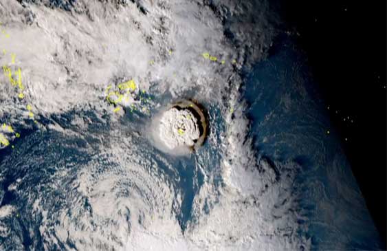 volcán,Tonga,erupción,tsunami