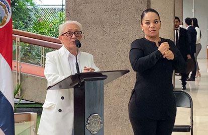 Patricia Navarro se refirió a la reunión que organizó Casa Presidencial con jefaturas de oficinas de comunicación de instituciones públicas