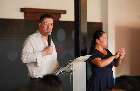 Presidente de la República,Rodrigo Chaves Robles,Guanacaste