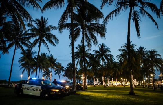 Miami,toque de queda,vacaciones