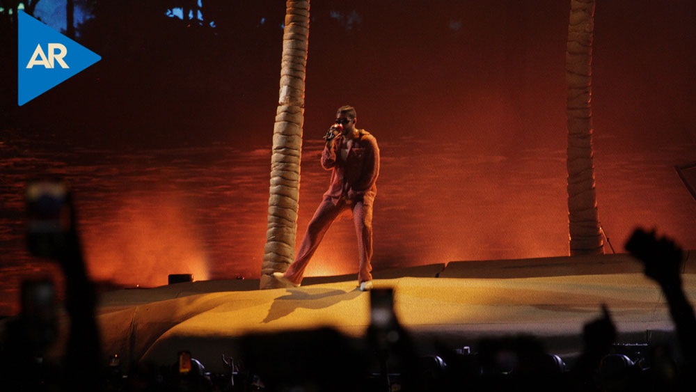 Reviva los primeros minutos del concierto de Bad Bunny en Costa Rica