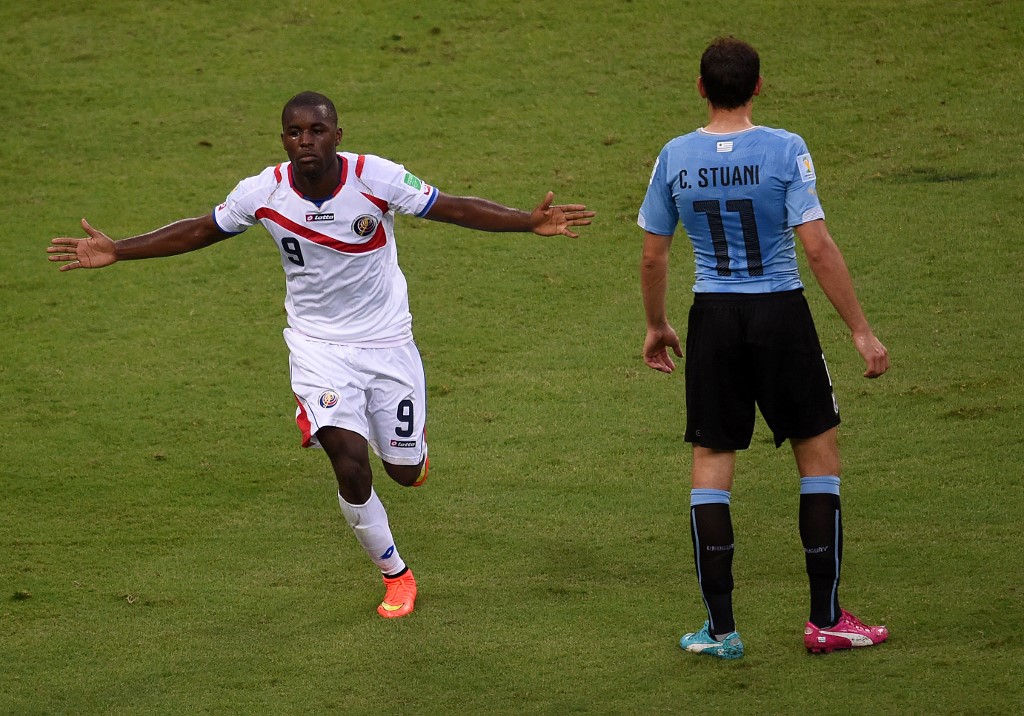 Joel Campbell,Brasil 2014,Repechaje,Pelé