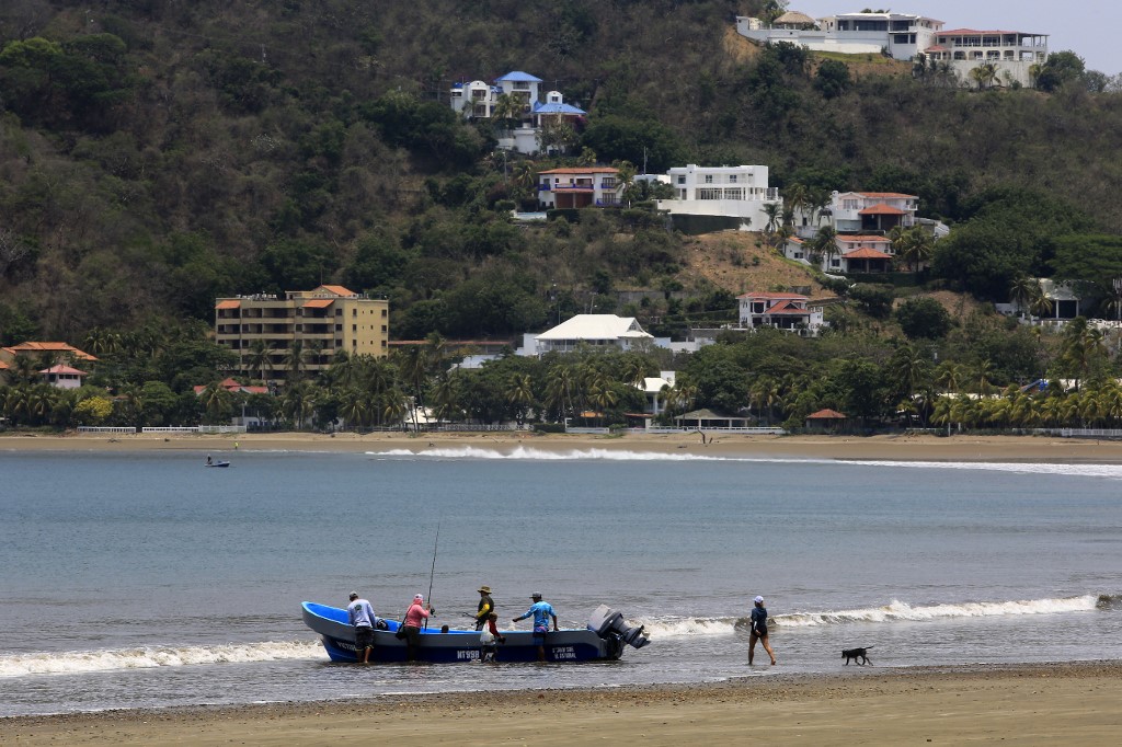 La mer et la sécurité lient Américains et Européens à la ville côtière du Nicaragua