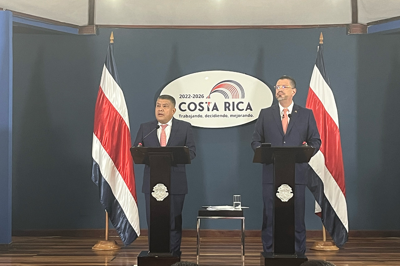 jorge luis torres,rodrigo chaves,inseguridad,ministerio de seguridad pública,gobierno,costa rica,policías,dis