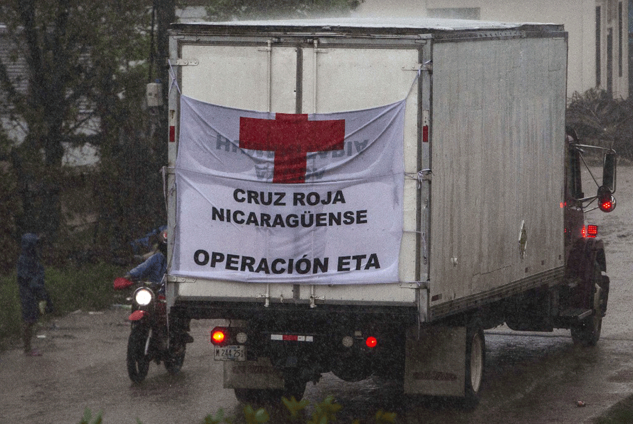 Nicaragua,disolución,Cruz Roja