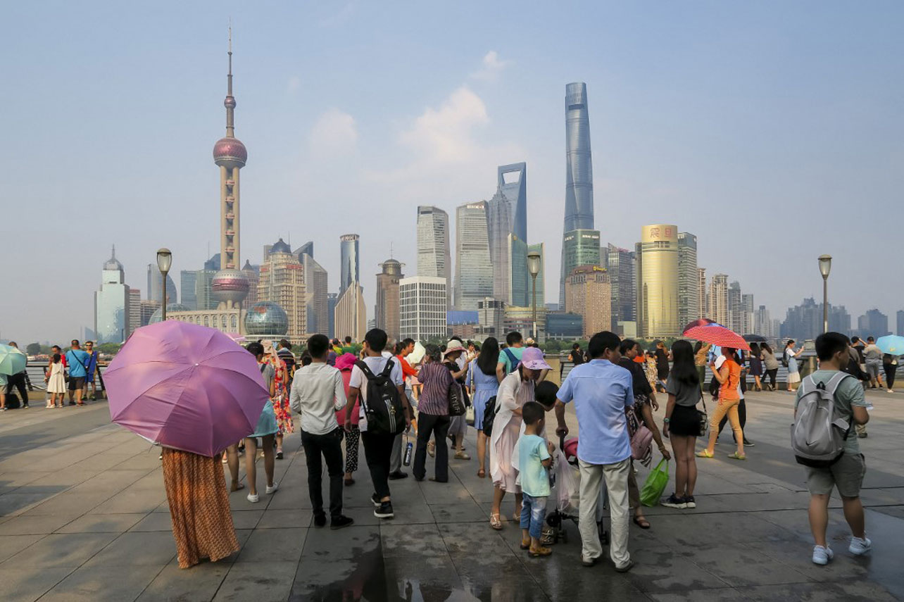 Shangai,China,altas temperaturas,cambio climático