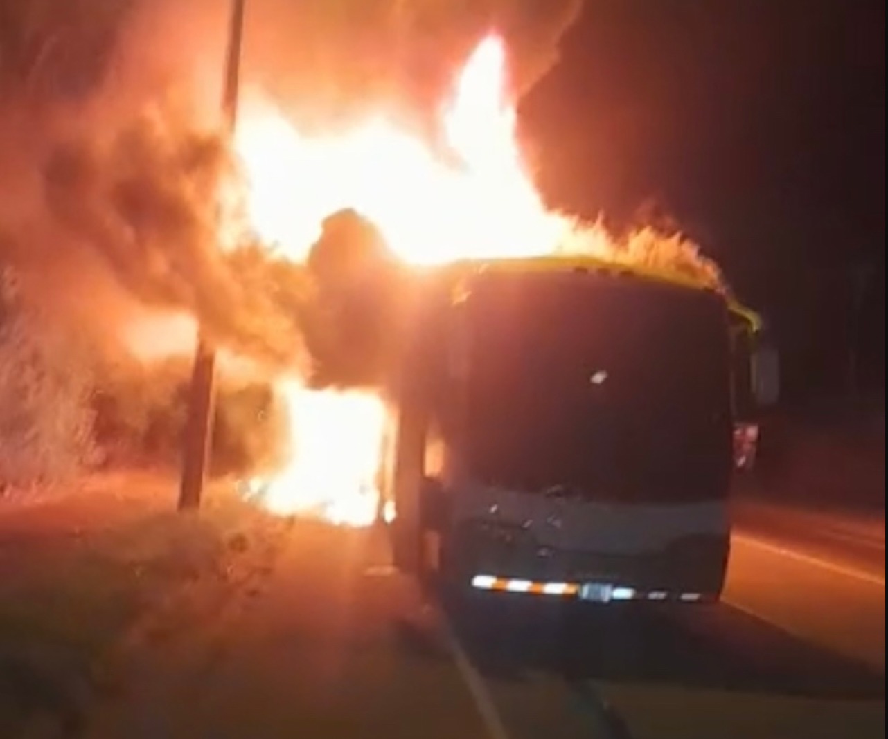 sucesos,bus,incendio,Puntarenas,Bomberos
