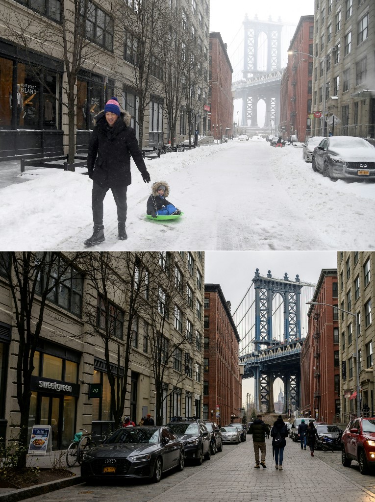 ¿Cuándo va a nevar?, se preguntan los neoyorquinos