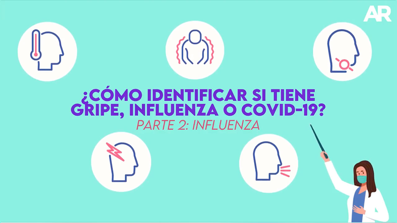 ¿Cómo identificar síntomas? Parte 2: Influenza